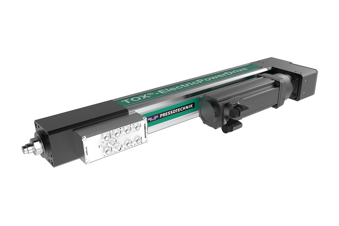 Maximale Leistung - kompakte Bauform - Der elektromechanische Antrieb EXe-K ist mit einer Planetenrollengewindespindel ausgestattet, welche im Vergleich zu einer Kugelumlaufspindel eine kompaktere Bauform, höhere Geschwindigkeiten und stärkere Belastungen über längere Zeiten ermöglicht.